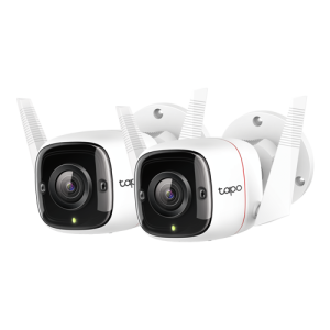 Pachet 2 Camere IP Wi-Fi, 2K, Audio bidirectional, IR 30M - TP-Link Tapo