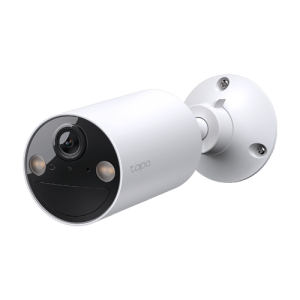 Camera IP Smart Wi-Fi, 3MP, Baterie reincarcabila, Audio bidirectional, Alarma - TP-Link Tapo