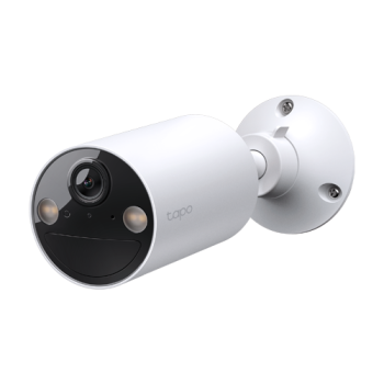 Camera IP Smart Wi-Fi, 3MP, Baterie reincarcabila, Audio bidirectional, Alarma - TP-Link Tapo Camera IP Smart Wi-Fi, 3MP, Baterie reincarcabila, Audio bidirectional, Alarma - TP-Link Tapo