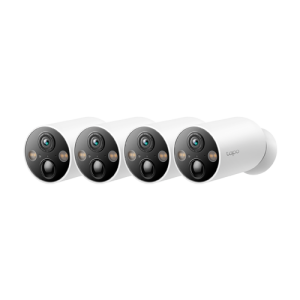 Kit 4 x Camera IP Smart Wi-Fi, 4MP, Baterie reincarcabila, Audio bidirectional, Alarma - TP-Link Tapo