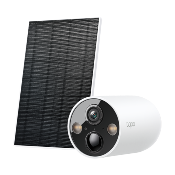 Camera IP Smart Wi-Fi, 4MP, Panou Solar, Baterie reincarcabila, Audio bidirectional - TP-Link Tapo Camera IP Smart Wi-Fi, 4MP, Panou Solar, Baterie reincarcabila, Audio bidirectional - TP-Link Tapo