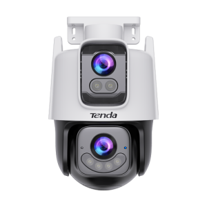 Camera PT Wi-Fi, rezolutie 3+3MP, Dual-Lens, Audio bidirectional, IR/WL 30m, Alarma, IP65 - TENDA