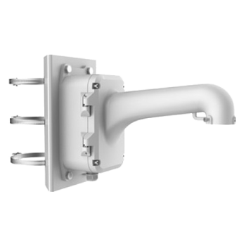 Suport stalp cu doza inclusa pentru camerele PTZ Hikvision