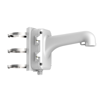 Suport stalp cu doza inclusa pentru camerele PTZ - Hikvision