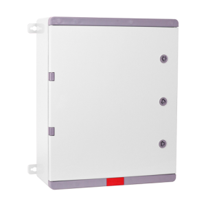 Cutie distributie IP67 din ABS gri, usa mata, placa metalica, 400x500x180 mm