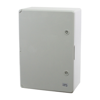 Cutie distributie IP65 din ABS gri, usa mata, placa metalica, 350x500x190 mm Cutie distributie IP65 din ABS gri, usa mata, placa metalica, 350x500x190 mm