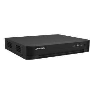 DVR AcuSense 4 ch., 5MP + 2 ch. IP 4K, Audio bidirectional, 1U - HIKVISION