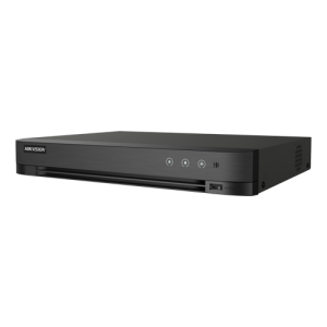 AcuSense - DVR 4K, 8ch, audio over coaxial, Smart Playback, Alarma - HIKVISION