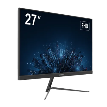 Monitor Borderless E-LED IPS, 27 inch, Full HD, 100 Hz, HDMI, VGA - HIKVISION