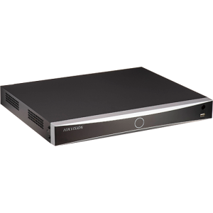 NVR AcuSense 8 canale 12MP,  8 porturi PoE, Alarma - HIKVISION