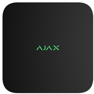 NVR 8 canale, alimentare 12V - DC, ethernet, negru- AJAX