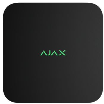 NVR 8 canale, alimentare 12V - DC, ethernet, negru- AJAX