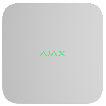 NVR 8 canale, alimentare 12V - DC, ethernet, alb - AJAX
