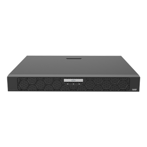 NVR 4K, 16 canale PoE, 16MP, 2xSATA, Alarma I/O - UNV