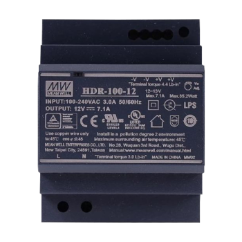 Sursa de alimentare in comutatie, 12V / 7.1A, sina DIN - MEAN WELL