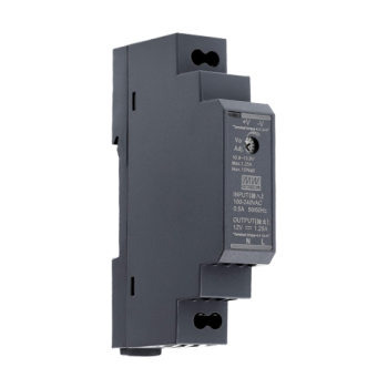 Sursa de alimentare in comutatie, 12V / 1.25A, sina DIN - MEAN WELL Sursa de alimentare in comutatie, 12V / 1.25A, sina DIN - MEAN WELL