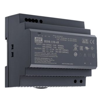 Sursa de alimentare in comutatie, 48V/3.2A, 153W, sina DIN - MEAN WELL Sursa de alimentare in comutatie, 48V/3.2A, 153W, sina DIN - MEAN WELL