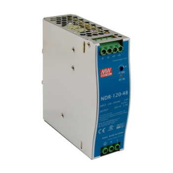 Sursa de alimentare in comutatie, 48V/2.5A, 120W, sina DIN - MEAN WELL Sursa de alimentare in comutatie, 48V/2.5A, 120W, sina DIN - MEAN WELL