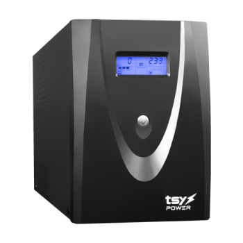 UPS TSY Power, 3000VA/1800W, LCD, AVR-repornire automata, 4 x Schuko UPS TSY Power, 3000VA/1800W, LCD, AVR-repornire automata, 4 x Schuko